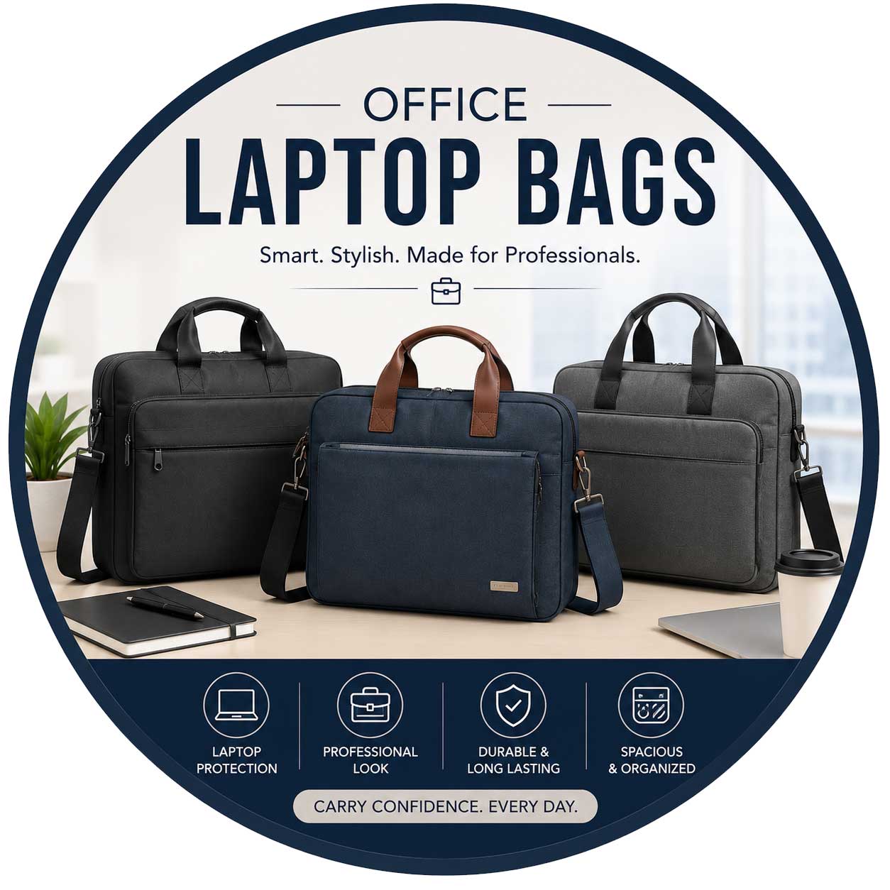 Office laptop bags