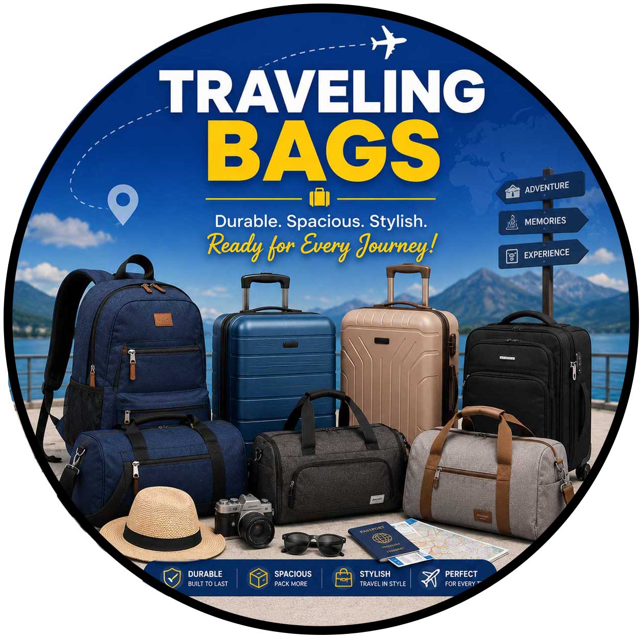 Traveling bags